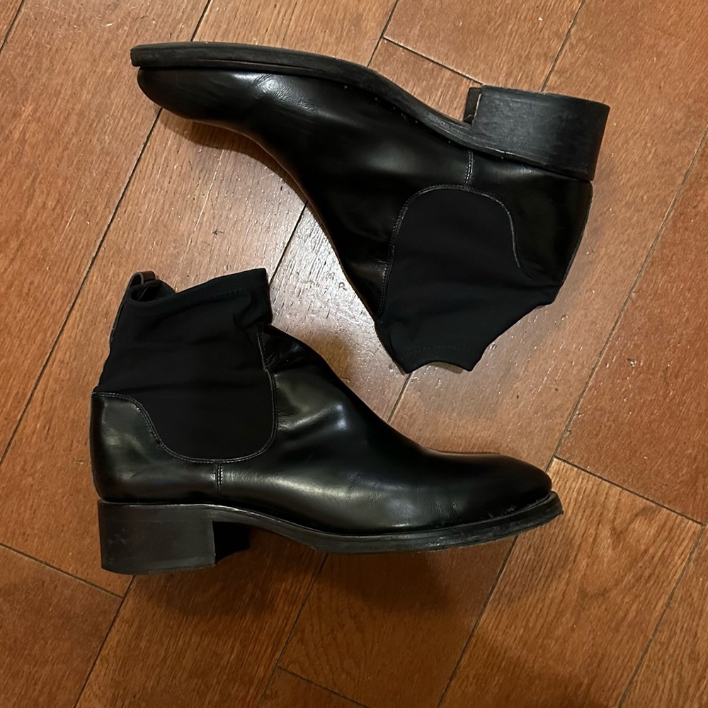 Acne Studios leather boots, 40